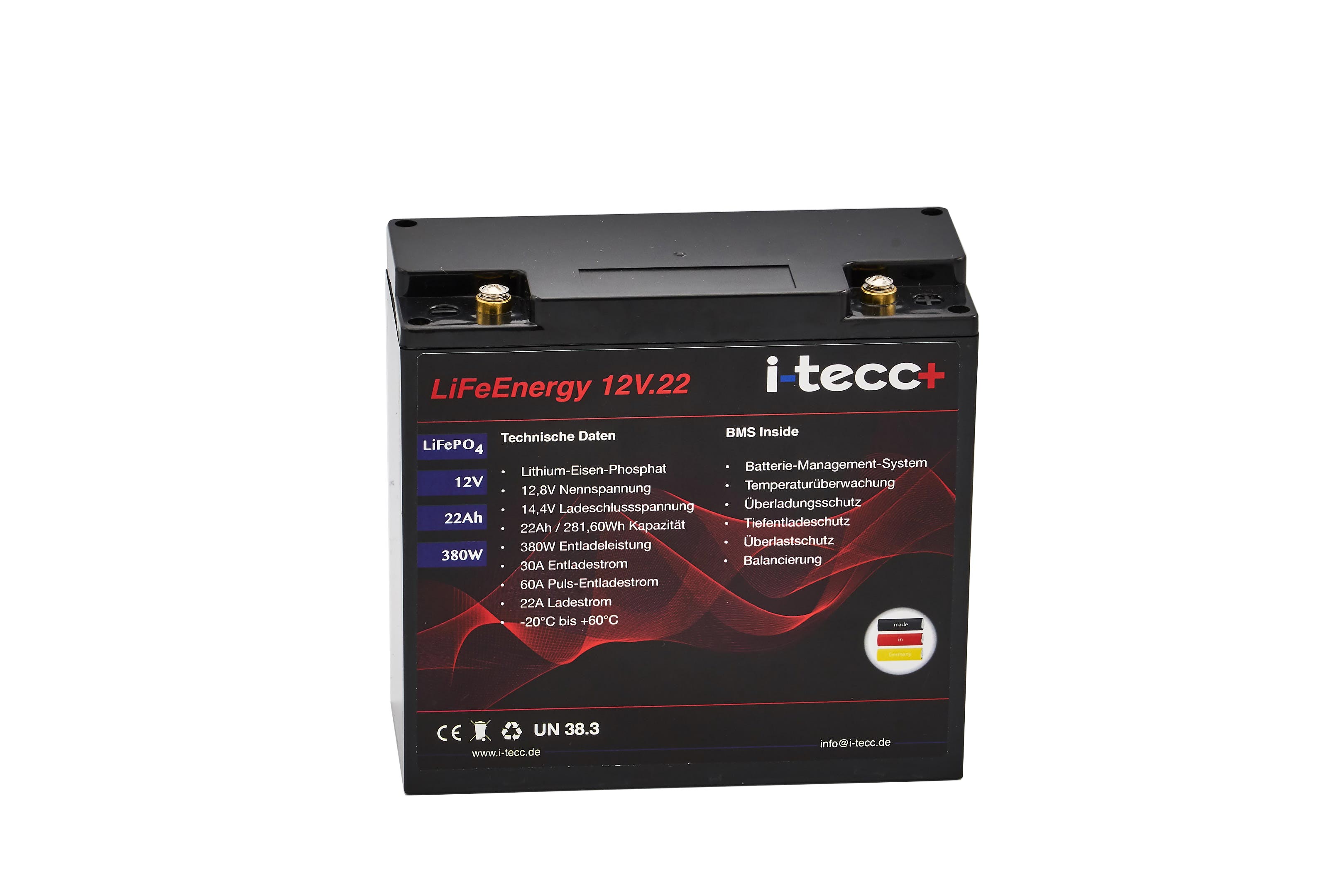 LiFeEnergy 12V 22Ah