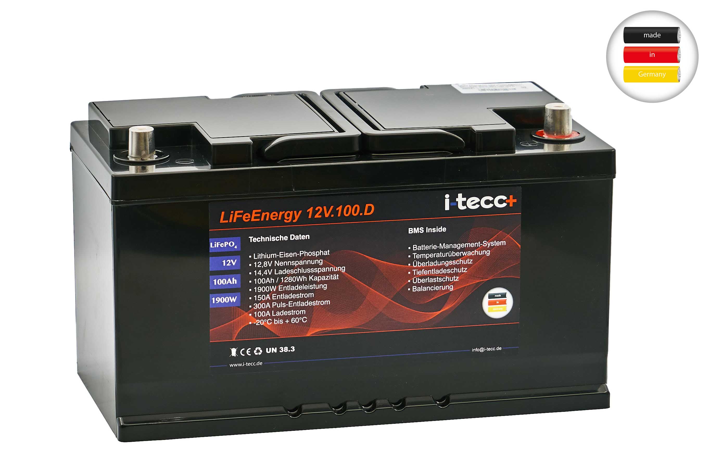 LiFePO4 12V 100Ah