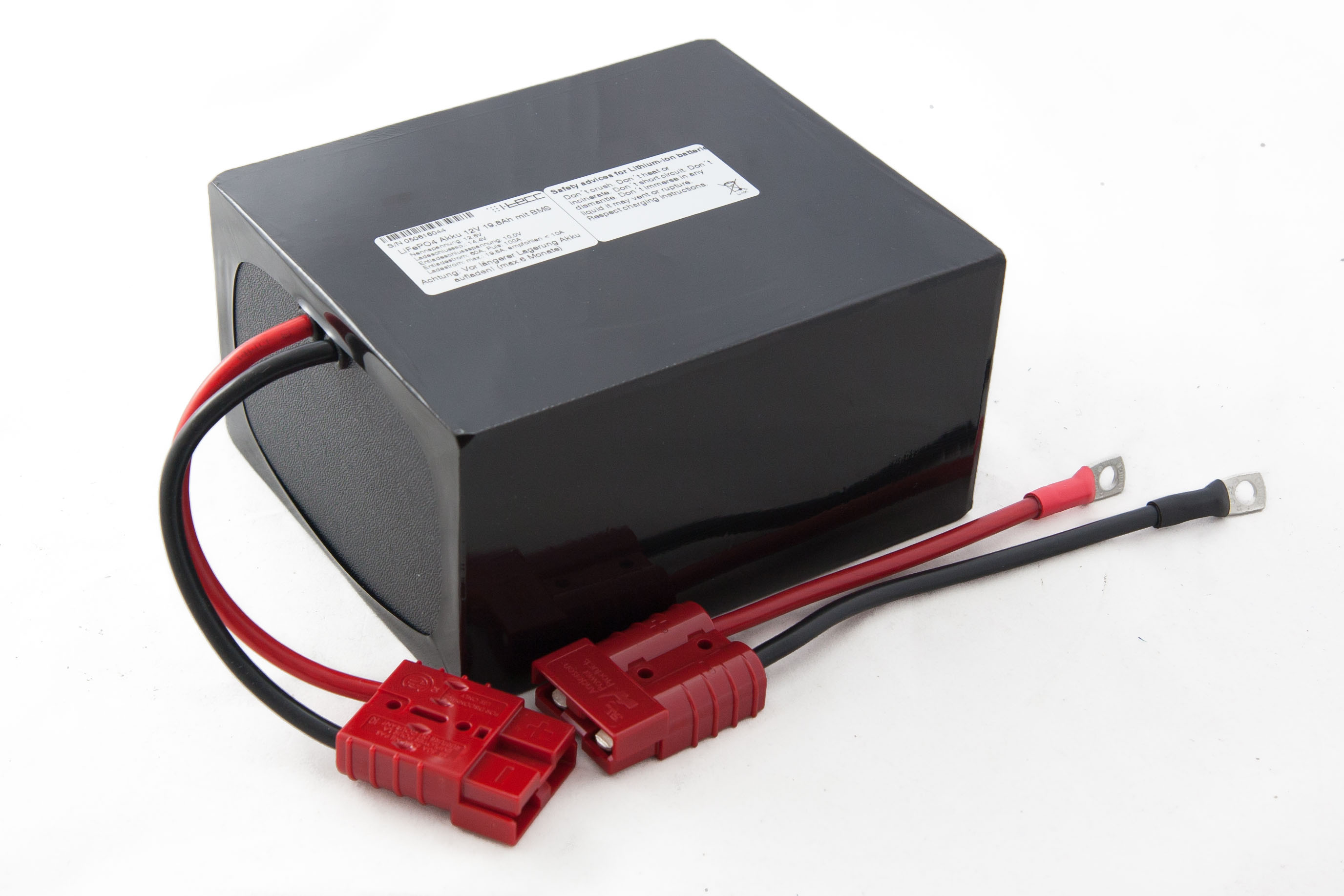 LiFePO4 Akku LiFeEnergy 12V 20Ah inkl. BMS *flache Variante*