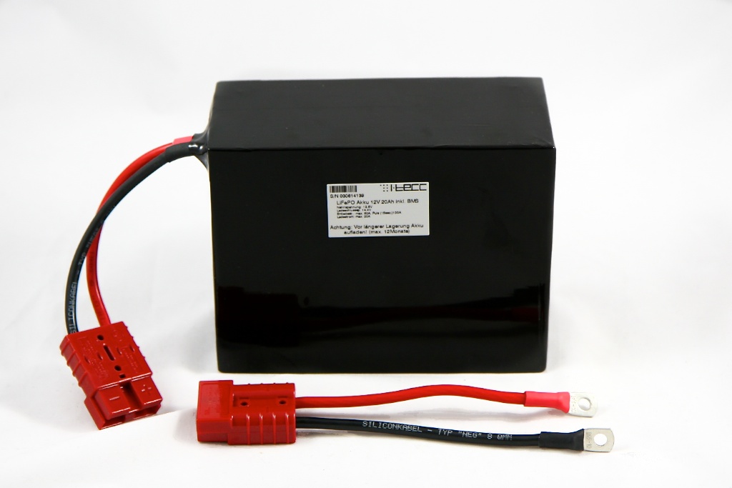 LiFePO4 Akku LiFeEnergy 12V 20Ah inkl. BMS