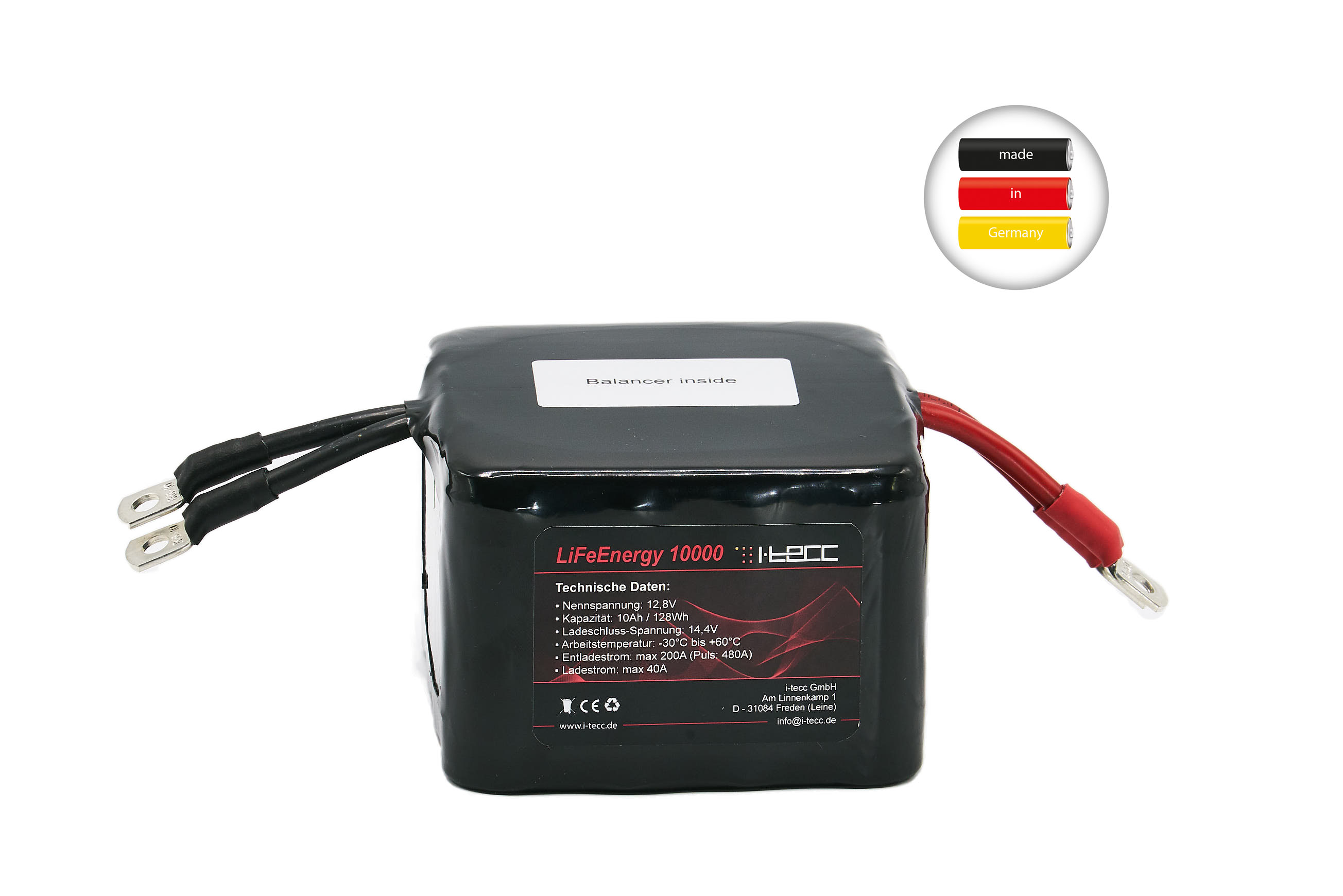 LiFePO4 Starterbatterie 10Ah A123 Zellen