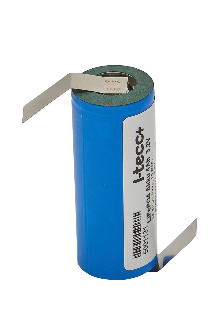 LiFePO4-Akku 3,2V 4Ah mit Z-Lötfahne