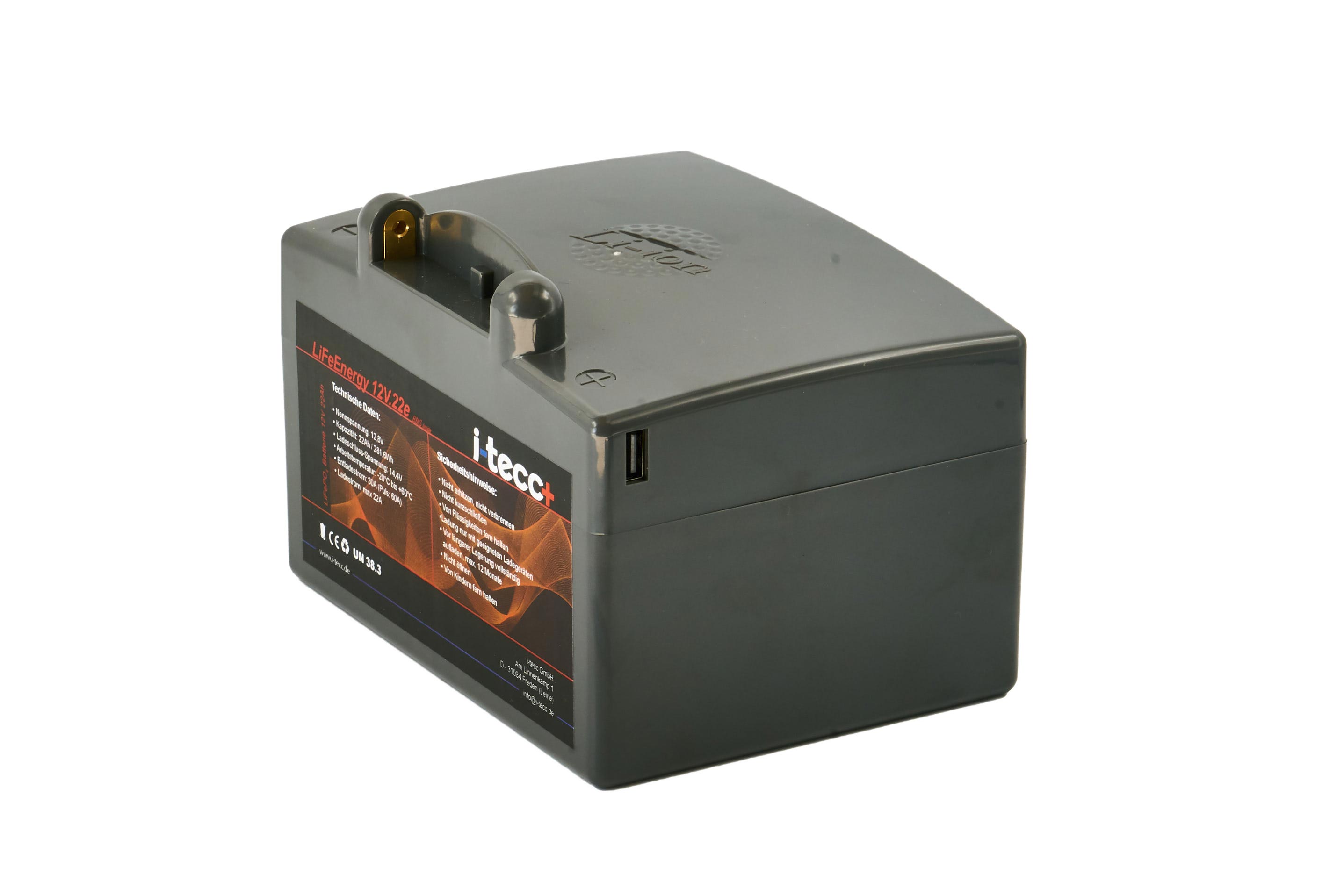 LiFePO4 Batterie LiFeEnergy 12V22e_Seite