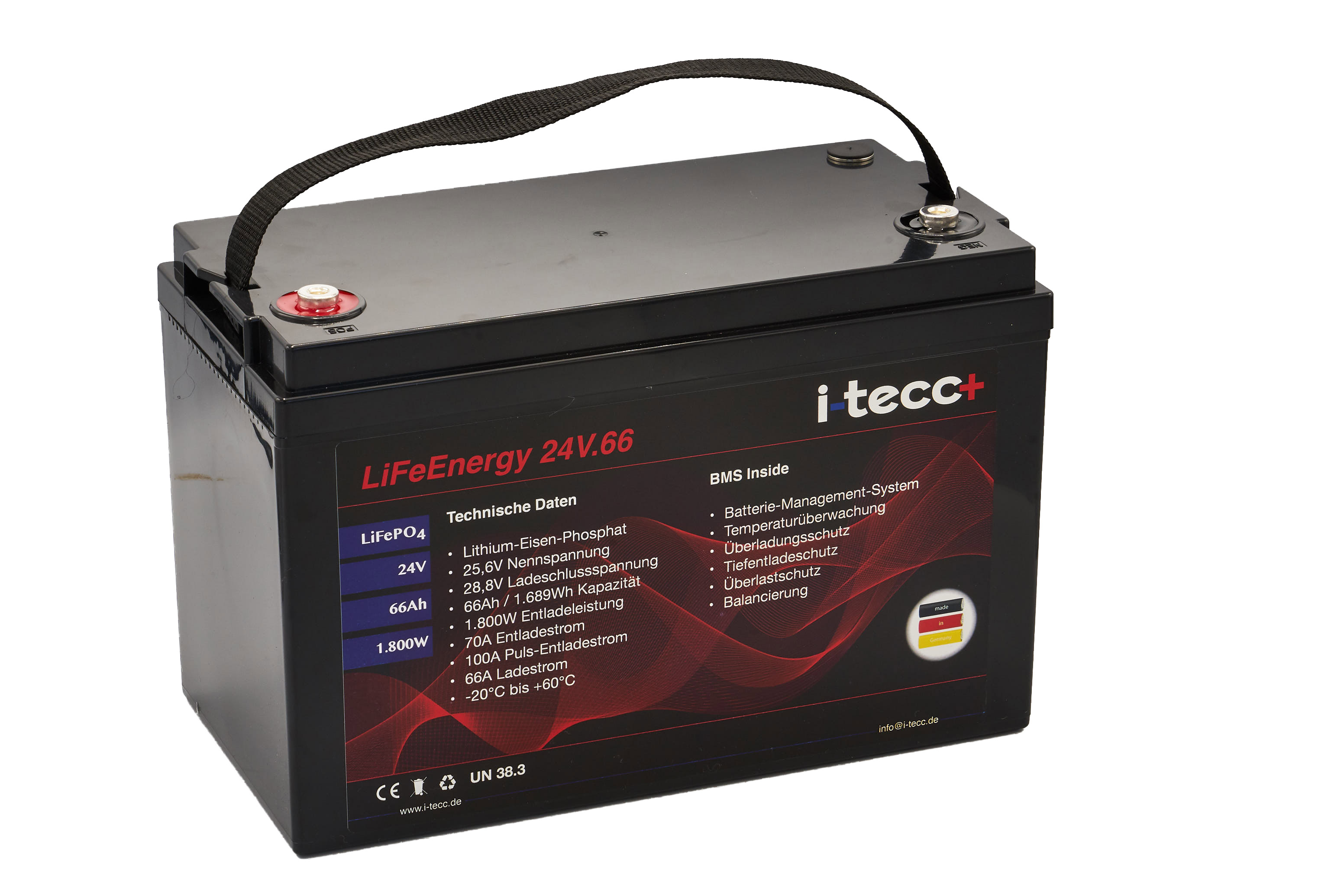 LiFePO4 Batterie 24V 66Ah