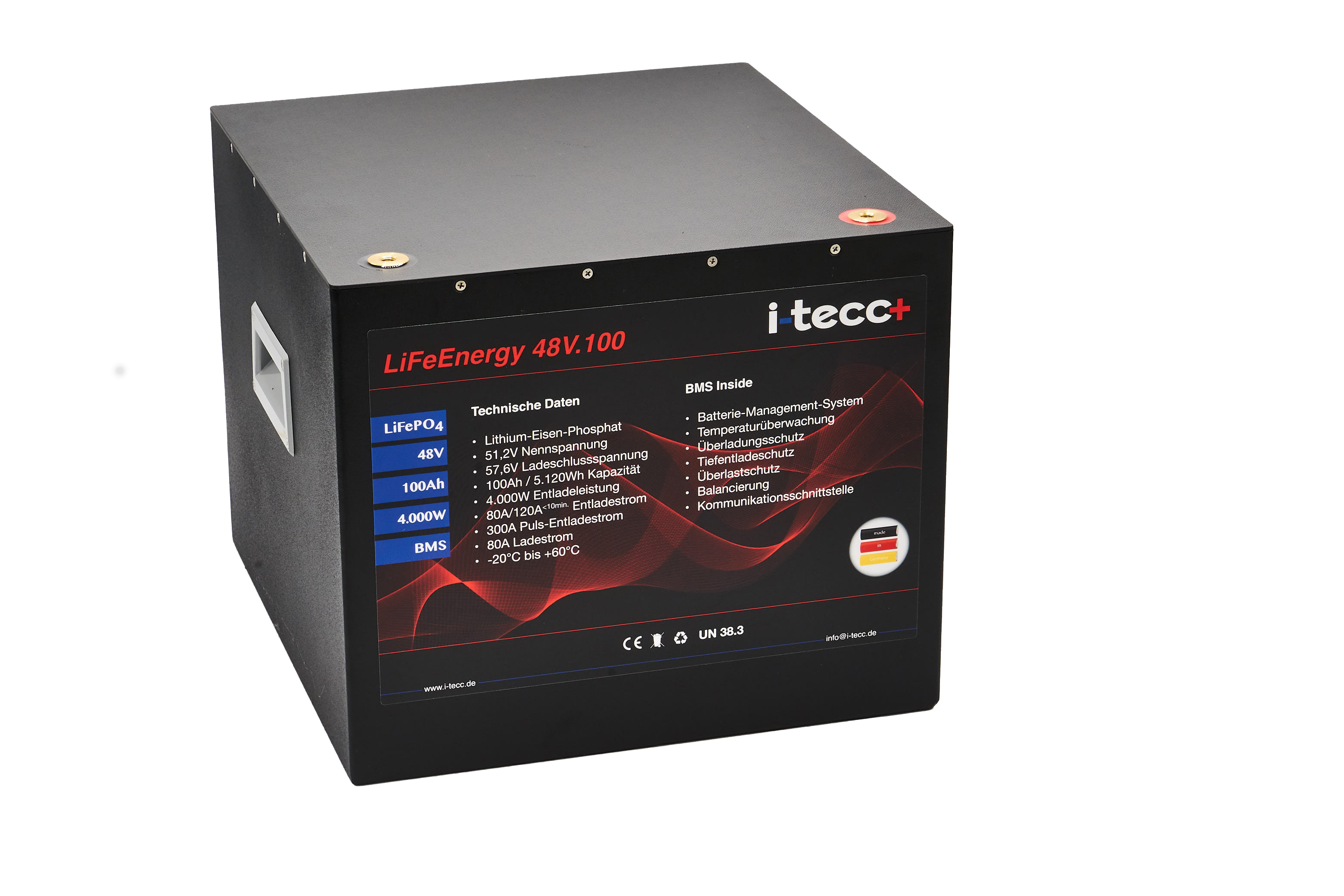 LiFePO4-Akku 48V 100Ah